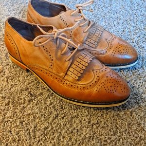 Genuine Leather Womens' Oxfords